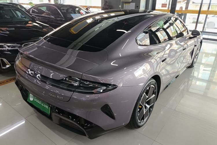 Used Xiaomi Auto SU7 2024 Rear-Drive Long-Range Intelligent Driving Version Rear Right 45 Deg