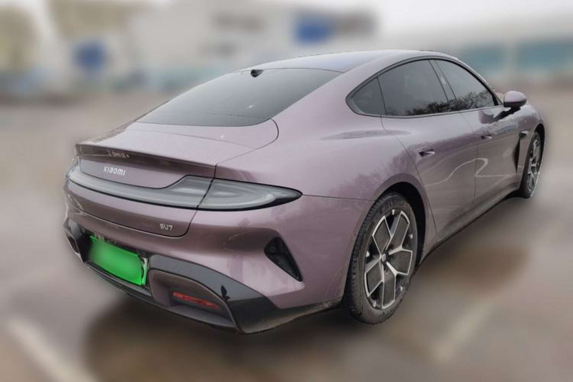 Used Xiaomi Auto SU7 2024 Rear-Drive Long-Range Intelligent Driving Version Rear Right 45 Deg