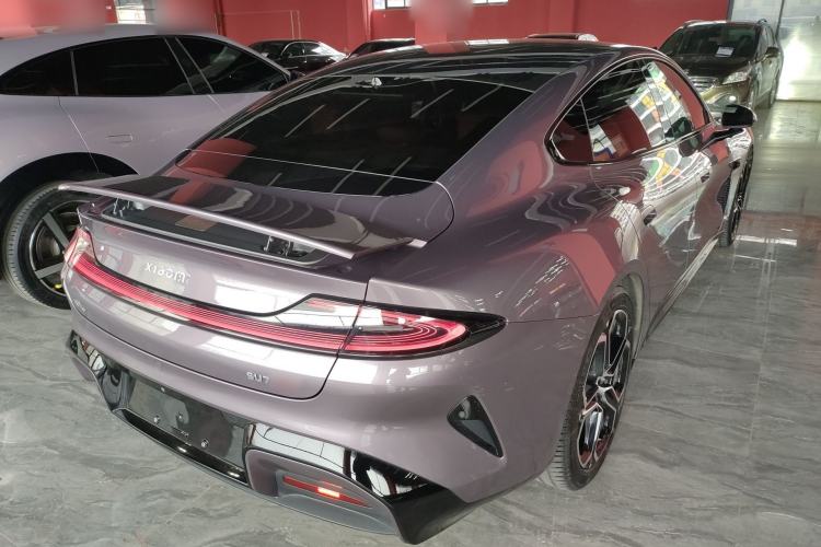Used Xiaomi Auto SU7 2024 Four-Wheel Drive Ultra-Long Range Advanced Intelligent Driving Max Edition Rear Right 45 Deg