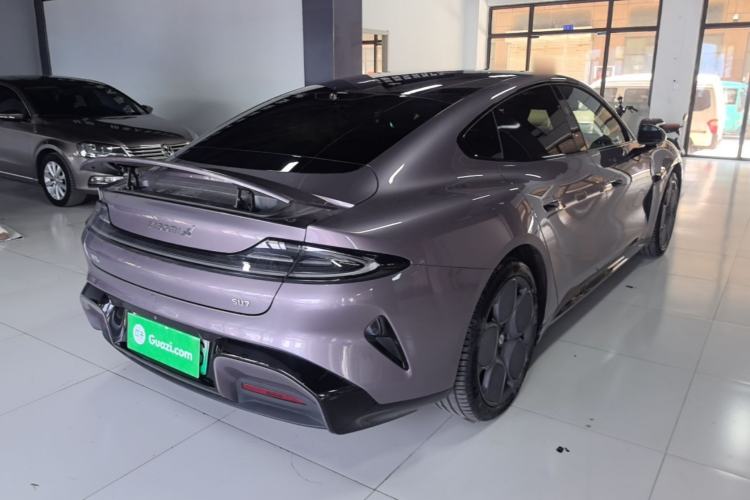 Used Xiaomi Auto SU7 2024 Rear-Drive Ultra-Long Range Advanced Pro-Level Intelligent Driving Version Rear Right 45 Deg