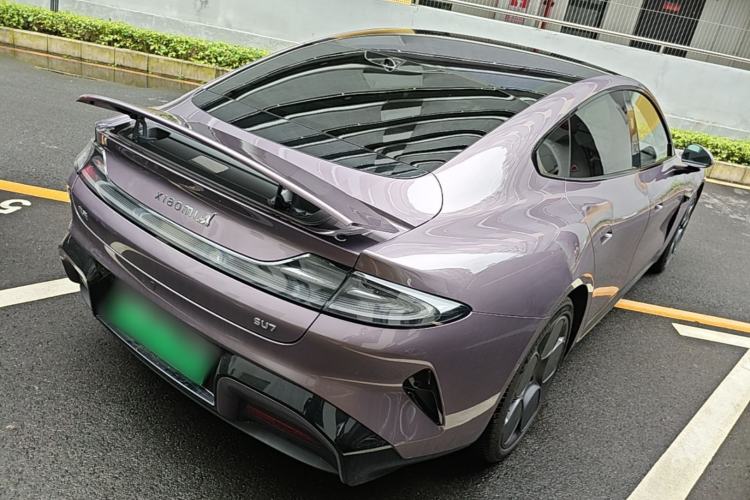 Used Xiaomi Auto SU7 2024 Rear-Drive Ultra-Long Range Advanced Pro-Level Intelligent Driving Version Rear Right 45 Deg