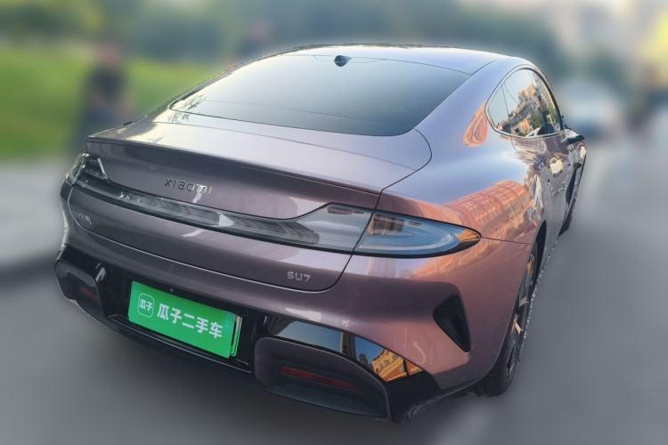 Used Xiaomi Auto SU7 2024 Rear-Drive Long-Range Intelligent Driving Version Rear Right 45 Deg