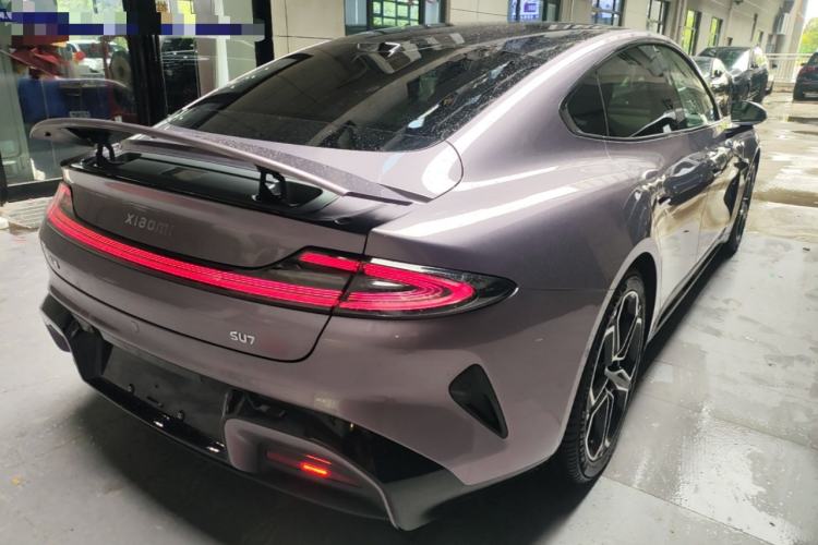 Used Xiaomi Auto SU7 2024 Four-Wheel Drive Ultra-Long Range Advanced Intelligent Driving Max Edition Rear Right 45 Deg
