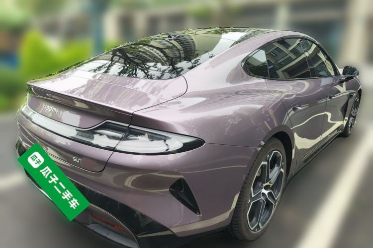 Used Xiaomi Auto SU7 2024 Four-Wheel Drive Ultra-Long Range Advanced Intelligent Driving Max Edition Rear Right 45 Deg