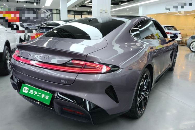 Used Xiaomi Auto SU7 2024 Rear-Drive Long-Range Intelligent Driving Version Rear Right 45 Deg