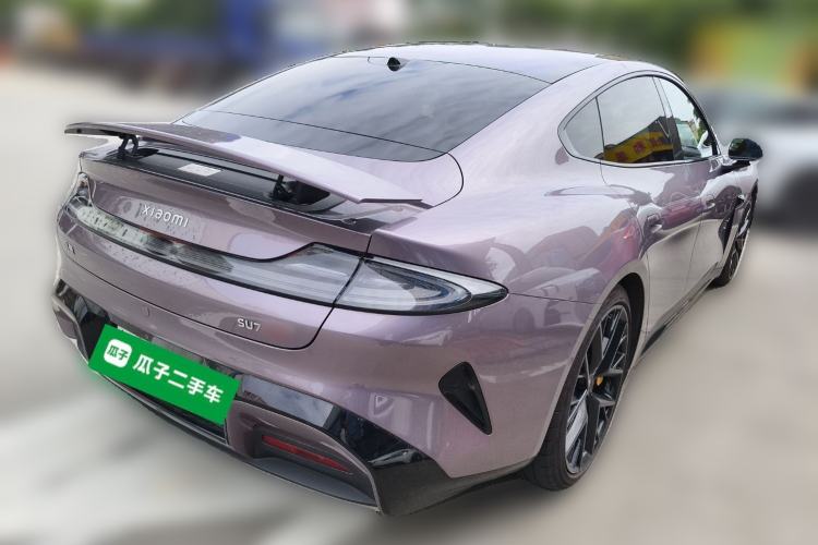 Used Xiaomi Auto SU7 2024 Four-Wheel Drive Ultra-Long Range Advanced Intelligent Driving Max Edition Rear Right 45 Deg