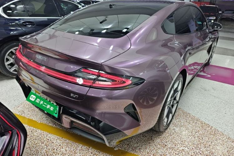 Used Xiaomi Auto SU7 2024 Rear-Drive Long-Range Intelligent Driving Version Rear Right 45 Deg
