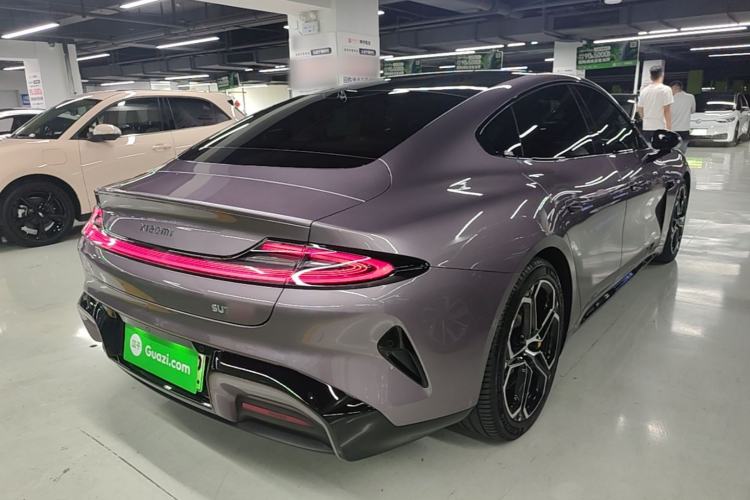 Used Xiaomi Auto SU7 2024 Four-Wheel Drive Ultra-Long Range Advanced Intelligent Driving Max Edition Rear Right 45 Deg