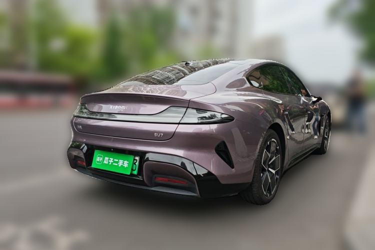 Used Xiaomi Auto SU7 2024 Rear-Drive Ultra-Long Range Advanced Pro-Level Intelligent Driving Version Rear Right 45 Deg
