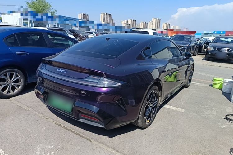 Used Xiaomi Auto SU7 2024 Rear-Drive Long-Range Intelligent Driving Version Rear Right 45 Deg