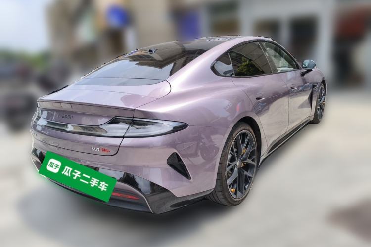 Used Xiaomi Auto SU7 2024 Four-Wheel Drive Ultra-Long Range Advanced Intelligent Driving Max Edition Rear Right 45 Deg