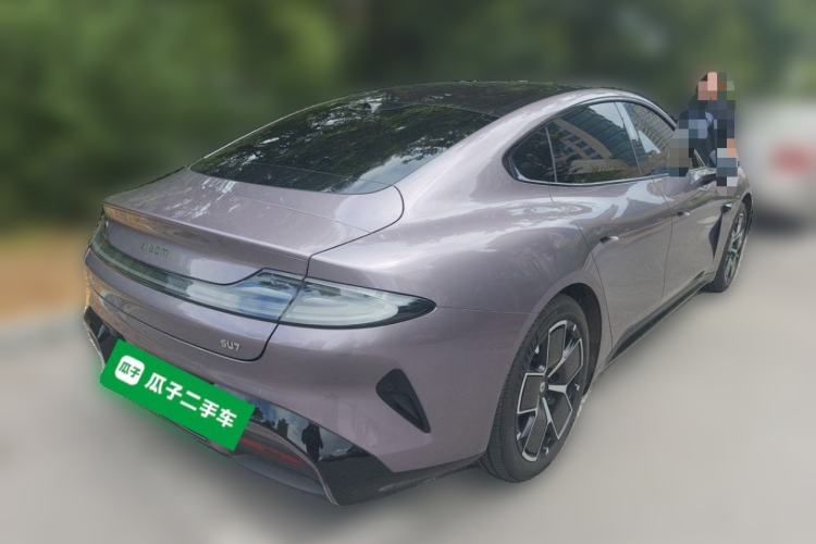 Used Xiaomi Auto SU7 2024 Rear-Drive Long-Range Intelligent Driving Version Rear Right 45 Deg
