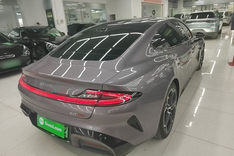Used Xiaomi Auto SU7 2024 Four-Wheel Drive Ultra-Long Range Advanced Intelligent Driving Max Edition Rear Right 45 Deg