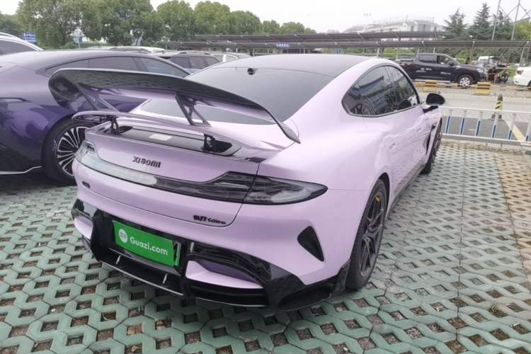 Used Xiaomi Auto SU7 2024 Four-Wheel Drive Ultra-Long Range Advanced Intelligent Driving Max Edition Rear Right 45 Deg