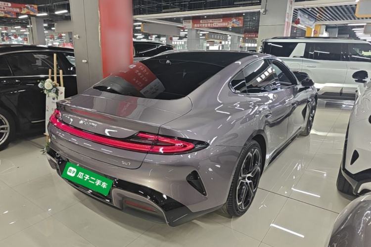 Used Xiaomi Auto SU7 2024 Rear-Drive Long-Range Intelligent Driving Version Rear Right 45 Deg