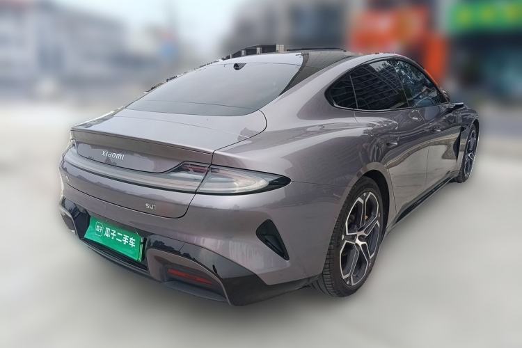 Used Xiaomi Auto SU7 2024 Four-Wheel Drive Ultra-Long Range Advanced Intelligent Driving Max Edition Rear Right 45 Deg