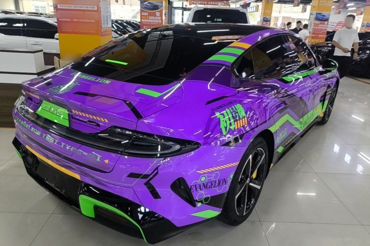 Used Xiaomi Auto SU7 2024 Four-Wheel Drive Ultra-Long Range Advanced Intelligent Driving Max Edition Rear Right 45 Deg