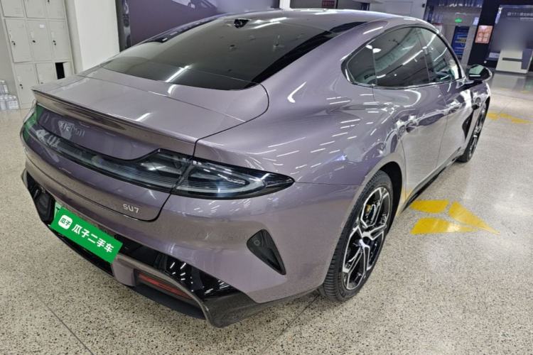Used Xiaomi Auto SU7 2024 Rear-Drive Long-Range Intelligent Driving Version Rear Right 45 Deg