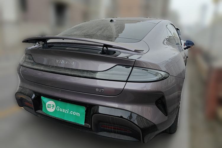 Used Xiaomi Auto SU7 2024 Four-Wheel Drive Ultra-Long Range Advanced Intelligent Driving Max Edition Rear Right 45 Deg