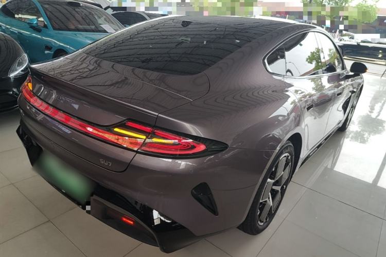Used Xiaomi Auto SU7 2024 Rear-Drive Ultra-Long Range Advanced Pro-Level Intelligent Driving Version Rear Right 45 Deg