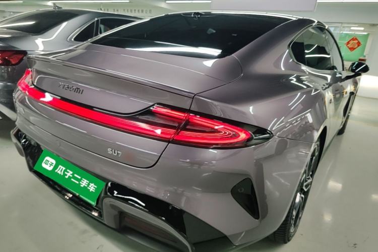 Used Xiaomi Auto SU7 2024 Four-Wheel Drive Ultra-Long Range Advanced Intelligent Driving Max Edition Rear Right 45 Deg
