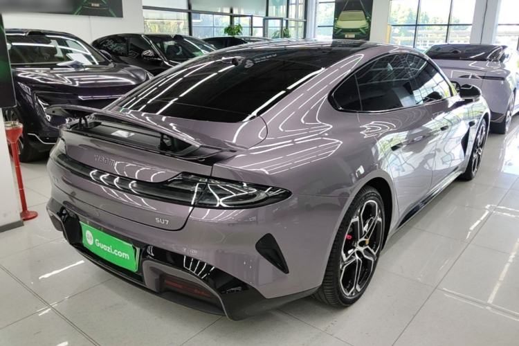 Used Xiaomi Auto SU7 2024 Rear-Drive Ultra-Long Range Advanced Pro-Level Intelligent Driving Version Rear Right 45 Deg