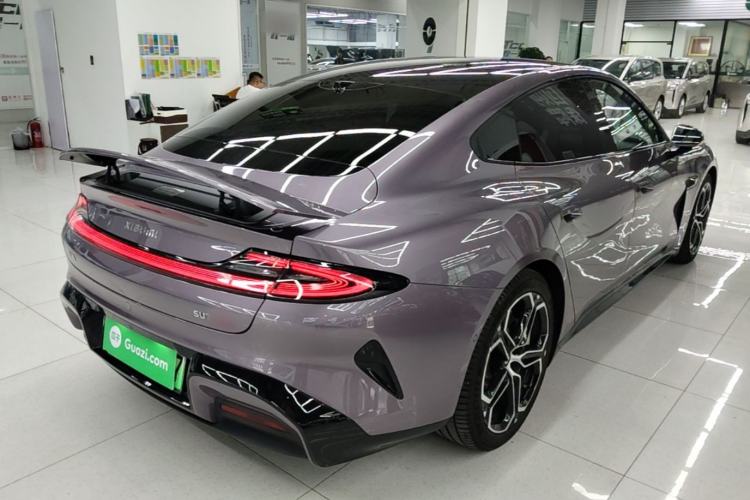 Used Xiaomi Auto SU7 2024 Four-Wheel Drive Ultra-Long Range Advanced Intelligent Driving Max Edition Rear Right 45 Deg