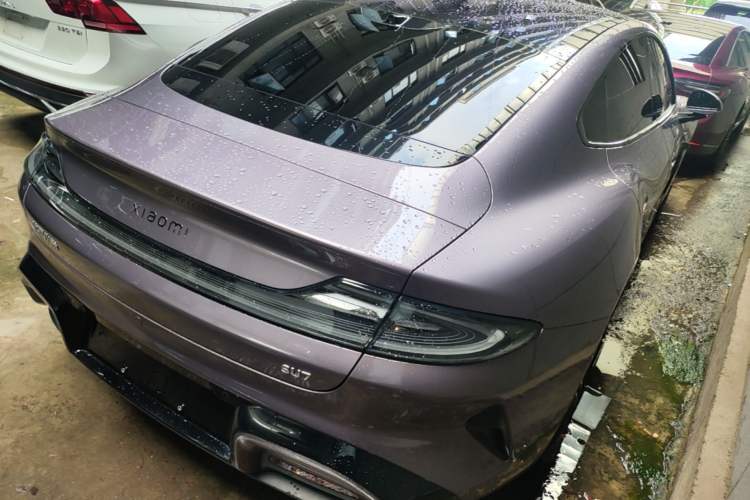 Used Xiaomi Auto SU7 2024 Rear-Drive Long-Range Intelligent Driving Version Rear Right 45 Deg