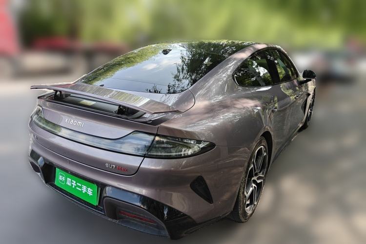 Used Xiaomi Auto SU7 2024 Four-Wheel Drive Ultra-Long Range Advanced Intelligent Driving Max Edition Rear Right 45 Deg