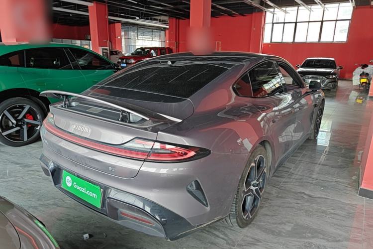 Used Xiaomi Auto SU7 2024 Four-Wheel Drive Ultra-Long Range Advanced Intelligent Driving Max Edition Rear Right 45 Deg