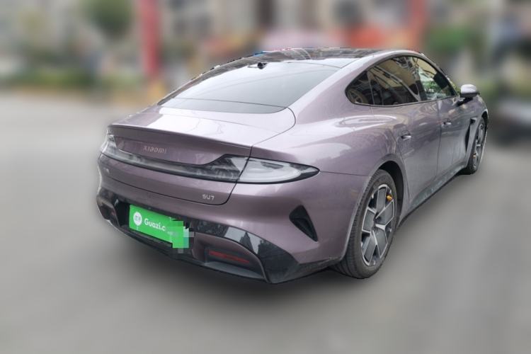 Used Xiaomi Auto SU7 2024 Rear-Drive Long-Range Intelligent Driving Version Rear Right 45 Deg