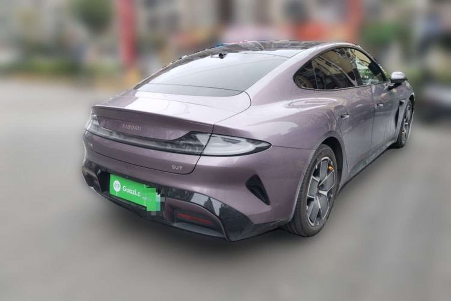 Used Xiaomi Auto SU7 2024 Rear-Drive Long-Range Intelligent Driving Version Rear Right 45 Deg