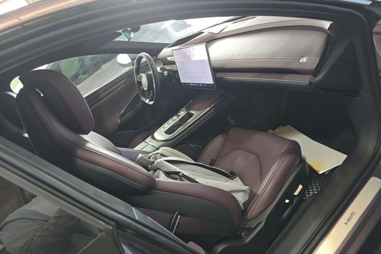 Used Xiaomi Auto SU7 2024 Four-Wheel Drive Ultra-Long Range Advanced Intelligent Driving Max Edition Right Front Seat