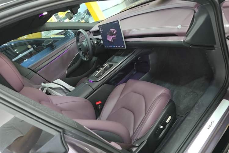 Used Xiaomi Auto SU7 2024 Rear-Drive Long-Range Intelligent Driving Version Right Front Seat