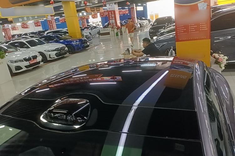 Used Xiaomi Auto SU7 2024 Rear-Drive Ultra-Long Range Advanced Pro-Level Intelligent Driving Version Roof
