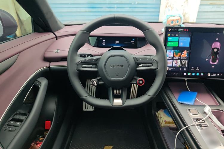Used Xiaomi Auto SU7 2024 Four-Wheel Drive Ultra-Long Range Advanced Intelligent Driving Max Edition Steering Wheel