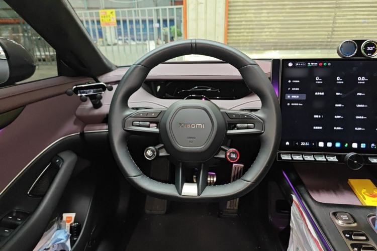Used Xiaomi Auto SU7 2024 Four-Wheel Drive Ultra-Long Range Advanced Intelligent Driving Max Edition Steering Wheel