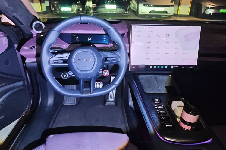 Used Xiaomi Auto SU7 2024 Four-Wheel Drive Ultra-Long Range Advanced Intelligent Driving Max Edition Steering Wheel