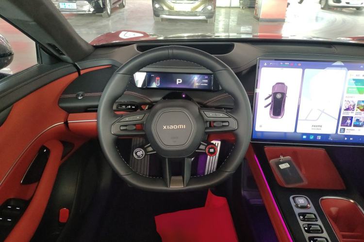 Used Xiaomi Auto SU7 2024 Four-Wheel Drive Ultra-Long Range Advanced Intelligent Driving Max Edition Steering Wheel