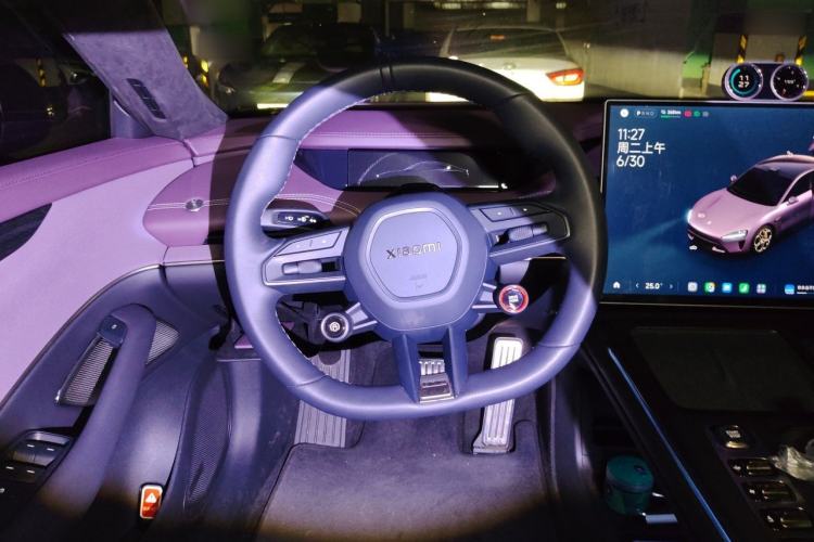 Used Xiaomi Auto SU7 2024 Four-Wheel Drive Ultra-Long Range Advanced Intelligent Driving Max Edition Steering Wheel