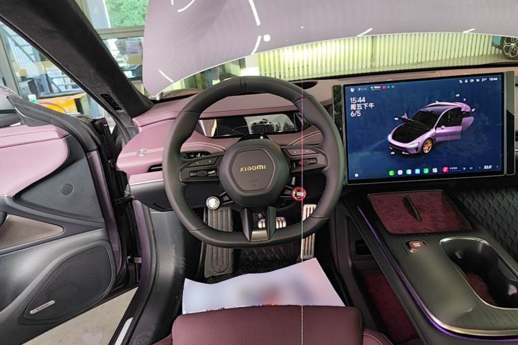 Used Xiaomi Auto SU7 2024 Four-Wheel Drive Ultra-Long Range Advanced Intelligent Driving Max Edition Steering Wheel