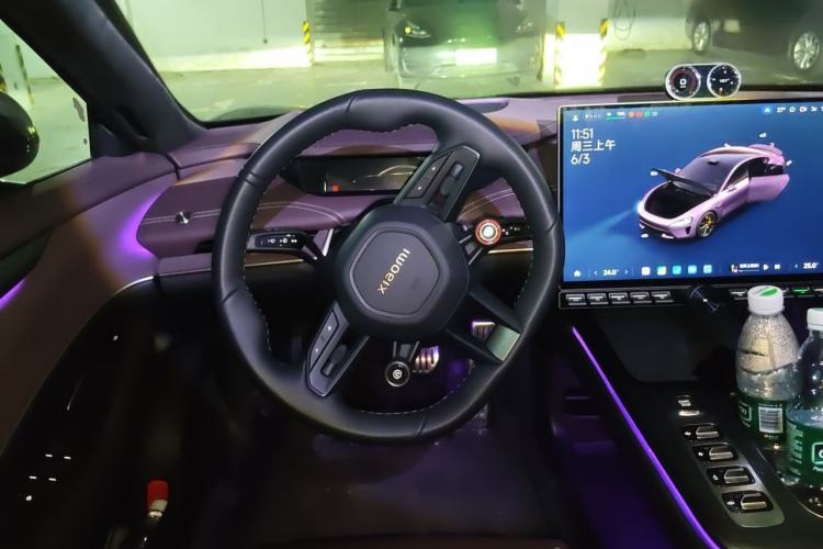 Used Xiaomi Auto SU7 2024 Four-Wheel Drive Ultra-Long Range Advanced Intelligent Driving Max Edition Steering Wheel
