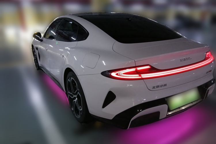 Used Xiaomi Auto SU7 2024 Four-Wheel Drive Ultra-Long Range Advanced Intelligent Driving Max Edition Rear Left 45 Deg