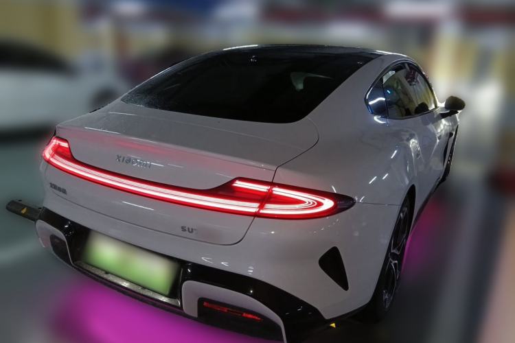 Used Xiaomi Auto SU7 2024 Four-Wheel Drive Ultra-Long Range Advanced Intelligent Driving Max Edition Rear Right 45 Deg