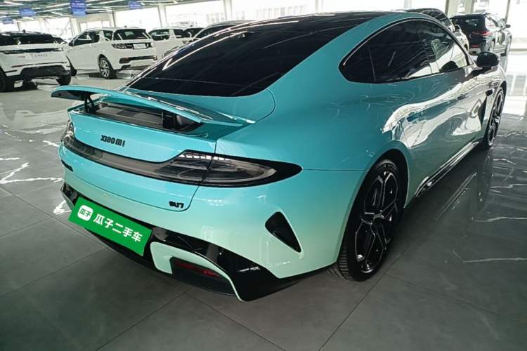 Used Xiaomi Auto SU7 2024 Rear-Drive Ultra-Long Range Advanced Pro-Level Intelligent Driving Version Rear Right 45 Deg