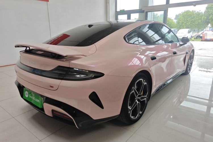 Used Xiaomi Auto SU7 2024 Four-Wheel Drive Ultra-Long Range Advanced Intelligent Driving Max Edition Rear Right 45 Deg