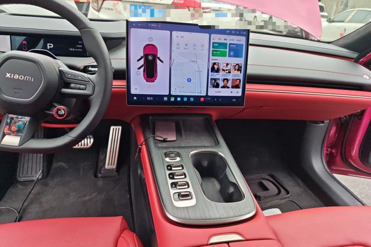 Used Xiaomi Auto SU7 2024 Four-Wheel Drive Ultra-Long Range Advanced Intelligent Driving Max Edition Audio And AC Panel