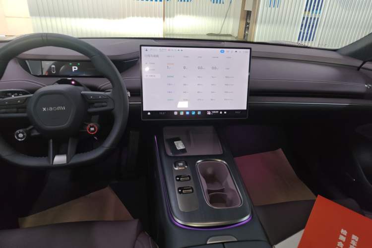 Used Xiaomi Auto SU7 2024 Rear-Drive Long-Range Intelligent Driving Version Audio And AC Panel