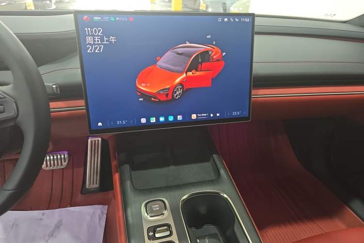 Used Xiaomi Auto SU7 2024 Four-Wheel Drive Ultra-Long Range Advanced Intelligent Driving Max Edition Audio And AC Panel