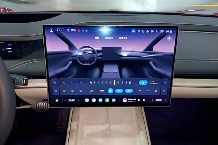 Used Xiaomi Auto SU7 2024 Four-Wheel Drive Ultra-Long Range Advanced Intelligent Driving Max Edition Audio And AC Panel